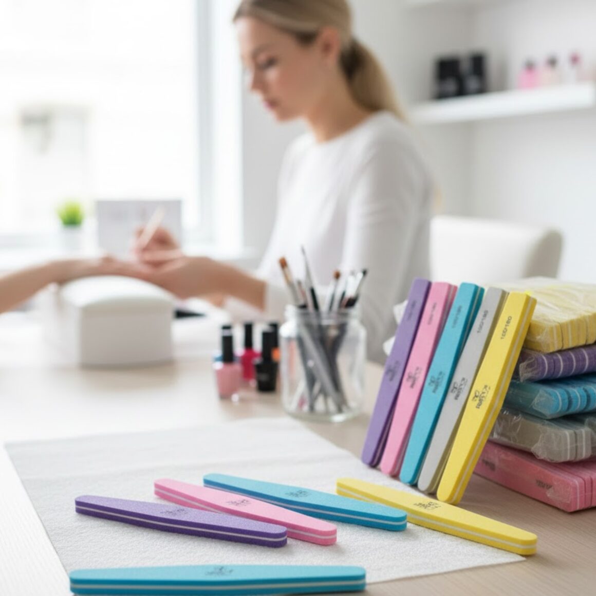 Limas Profesionales para Uñas · Grano 60 y Grano 180