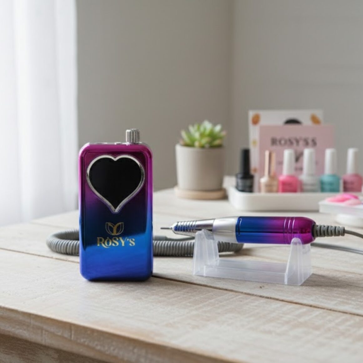 Drill Portátil para Uñas 35,000 RPM · Profesional y Recargable