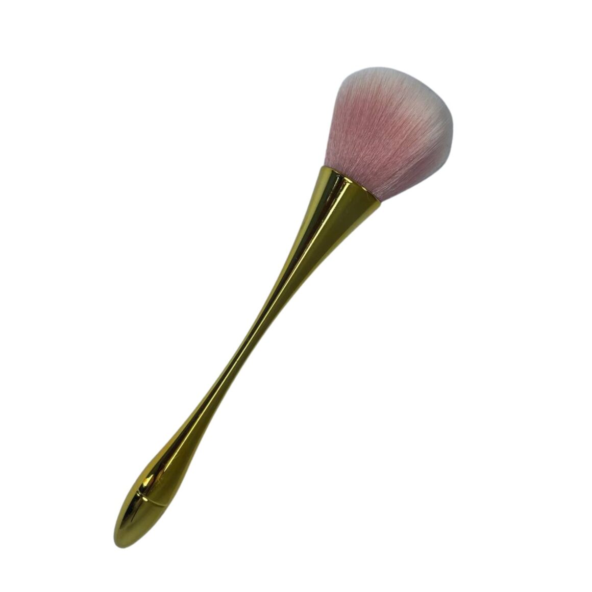 Brocha para Polvo con Mango Dorado Ergonómico