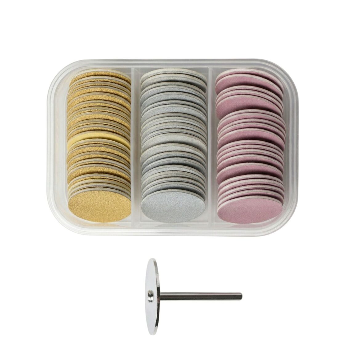 Kit de Limas de Disco Reemplazables para Pedicura Eléctrica