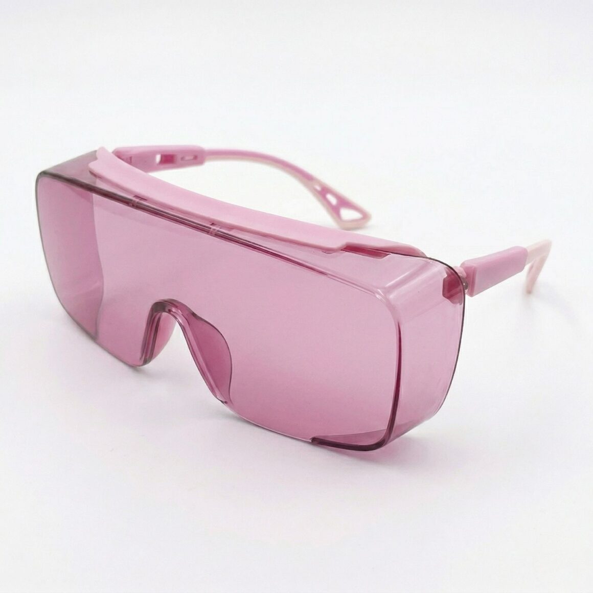 Gafas de Protección Profesional para Manicuristas – Lentes de Seguridad Rosa Antivaho y Antipolvo