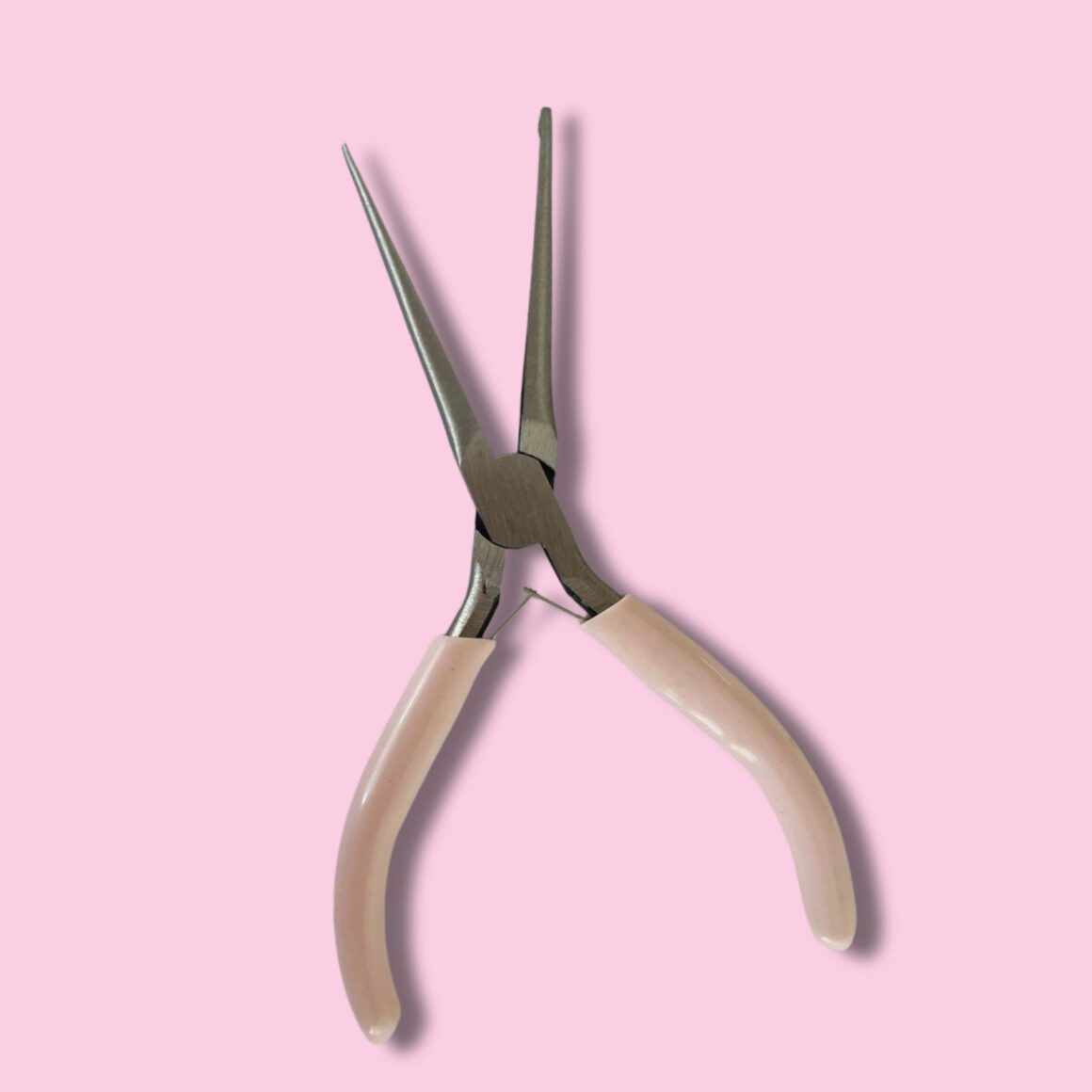 Pinzas de Precisión de Punta Aguja – Herramienta Profesional para Nail Art y Bisutería